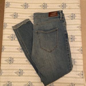 Hollister High-Rise Crop Super Skinny Stretch
